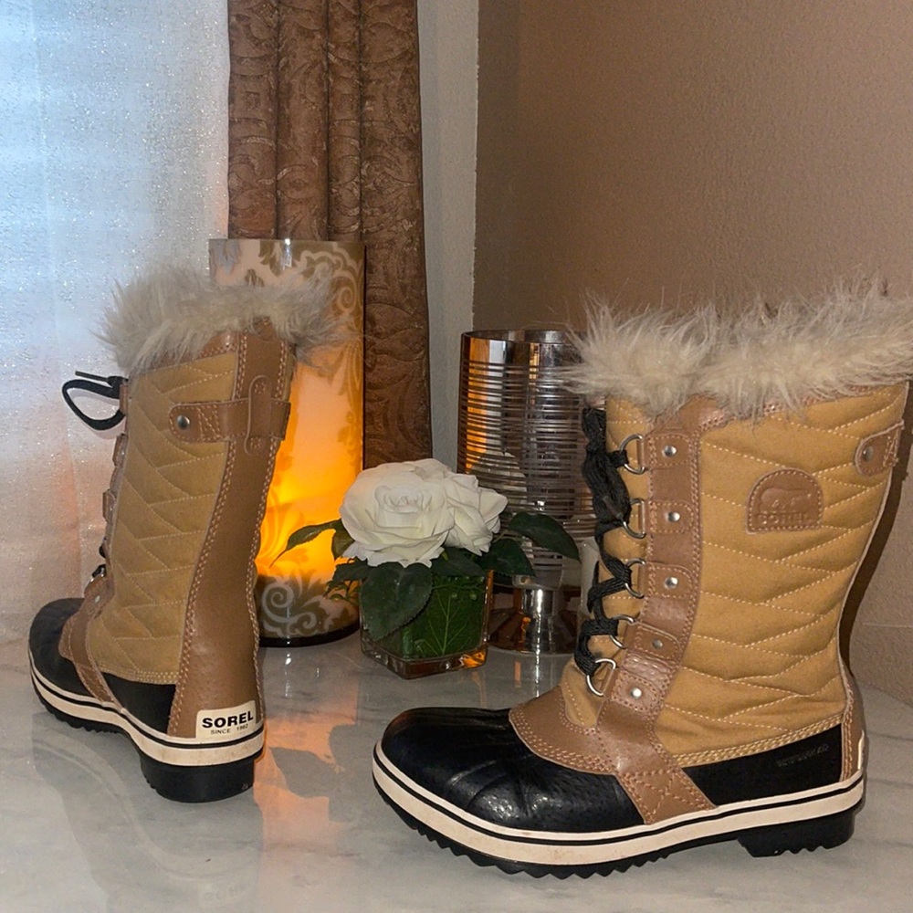 ❄️ Sorel WOMEN'S TOFINO™ II BOOTS - Curry, Fawn 🌲❄️Snow Boots🏔️